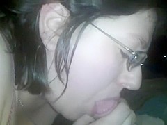 My wife laura cum in mouth