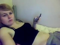 Perky immature webcam masturbation