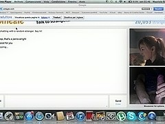 Omegle. Canadian legal age teenager shows her body. DOXY