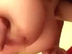 Busty Jap teen gets banged and facialized