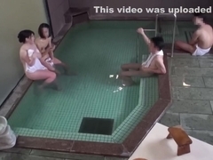 It is really getting hot in this spa