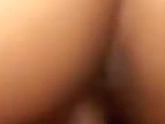 Sexy youthful gal sucks a large ding-dong and boy-friend cums in her face hole