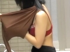 Raven-haired pretty hottie gets nicely tricked by some sharking lad