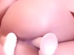 Amateur brunette porn shows me toying my butthole