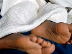 Cute Friend Sleeping feet pt 2