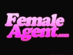 FemaleAgent HD Wet and excited at casting