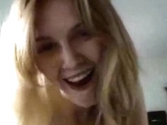 Blonde girl asks her bf to fuck her