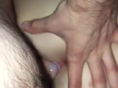 Creaming teen pussy