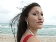 Sasha - At The Beach!