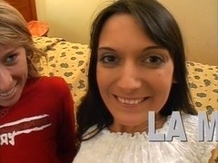 Two hotties enjoy a hard POV anal action