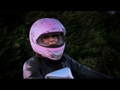 British motorbike wench bonks an Irishman part 1