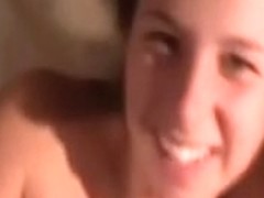 Legal Age Teenager giggles for facial