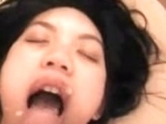 Open wide you asian wench