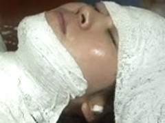 Japan Juvenile Gal Mummification Casted and Masturbated