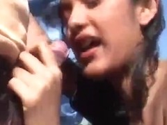 French Arabian slut gets a fucking in her pretty pussy