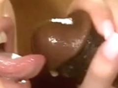 skinny teen riding fat black cock with her tight asshole