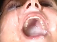 Ariana multiple facial and gulp