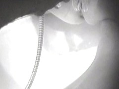 Bath spy camera records amateur pussy hardly masturbated