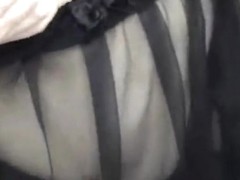 Brunette babe smoking masturbating on cam