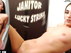 Janitor Lucky Strike With Miley Sin