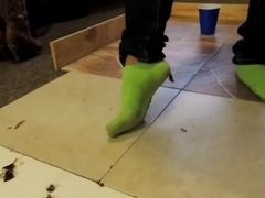 Crushed by Green Socks