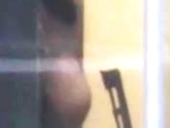 hot chick nude in window voyeur Grey Bldg