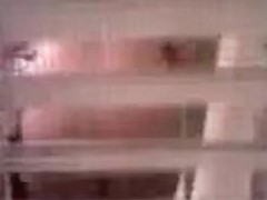 Hidden cam shooting sexy bubble butt in the shower