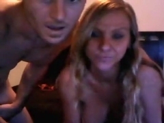 blondy chick screwed on web cam