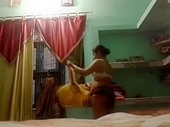 Indian Aunty megha rani self made videos in pantie part 2