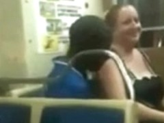 BBW Slut Suck Black Cock On The Train