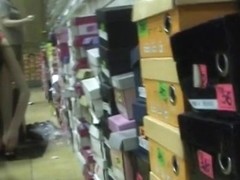 Shoe stores are good places to hide a voyeur's cam