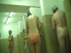 Hidden cameras in public pool showers 582
