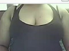 Bbw Brazilian milf masturbates on free webcam chat