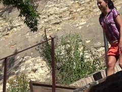 Outdoor ### compilation with sexy girls