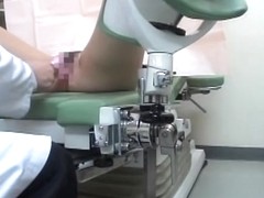 Hot Japanese bitch came to a gyno have her vag checked