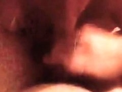 Sucking on a knob and getting facial