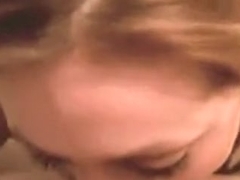 Blonde screwed then takes a facial
