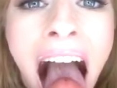 Cum In Her Throat