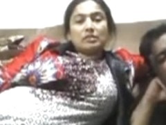 Beautiful Bhabhi Smnoking n enjoring with hubby webcam