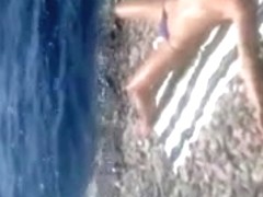 NV - Rus Public FLASH Topless GIRL 104