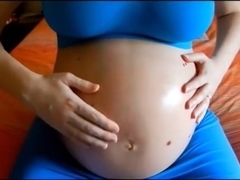 Pregnant Belly ASMR (Short Version)