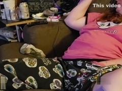 Watching porn makes BBW touch herself and more