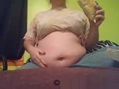 BBW Stuffs Face with 2 Footlong Sandwiches from Subway and Gets Huge
