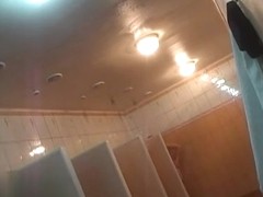 Hidden cameras in public pool showers 1029