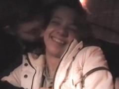 Girl willingly fucks man in taxi on the hidden cam