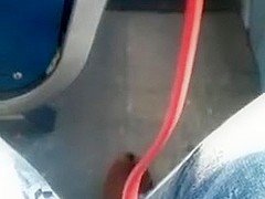 Caught a str8 stud masturbating on the bus
