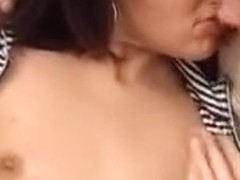 Mate buttons shaggy ass brunette