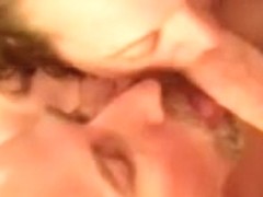 Couple share bwc before she gets huge facial