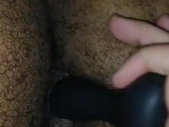 Fingering and playing with my ass