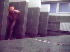Hidden cameras in public pool showers 985